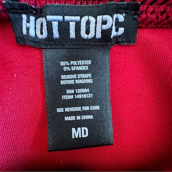 Hot Topic Skirt Womens Medium Plaid Zip Front D-Ring Skater Grunge Goth Punk - Picture 5 of 10